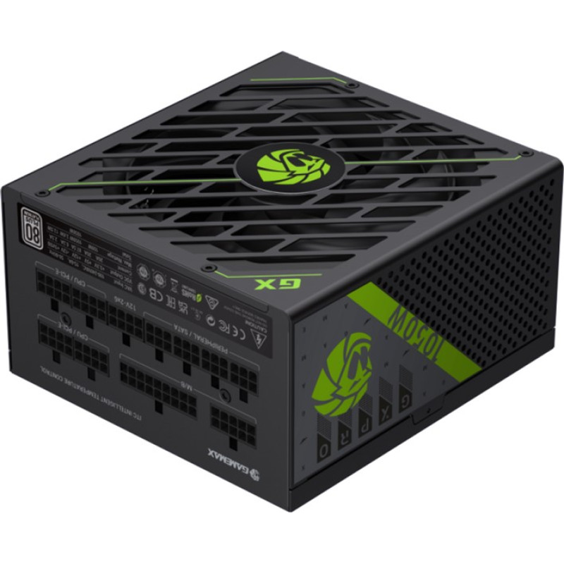 Блок живлення Gamemax 1050W GX-1050 PRO BK (ATX3.1PCIe5.1)