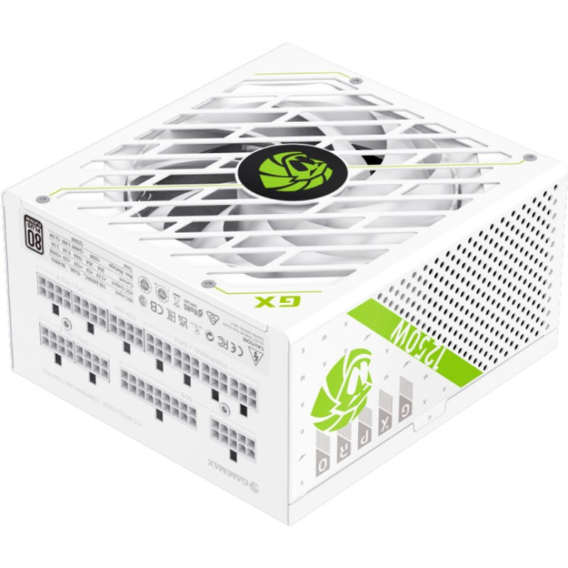 Блок живлення Gamemax 1250W GX-1250 PRO WT (ATX3.1PCIe5.1)