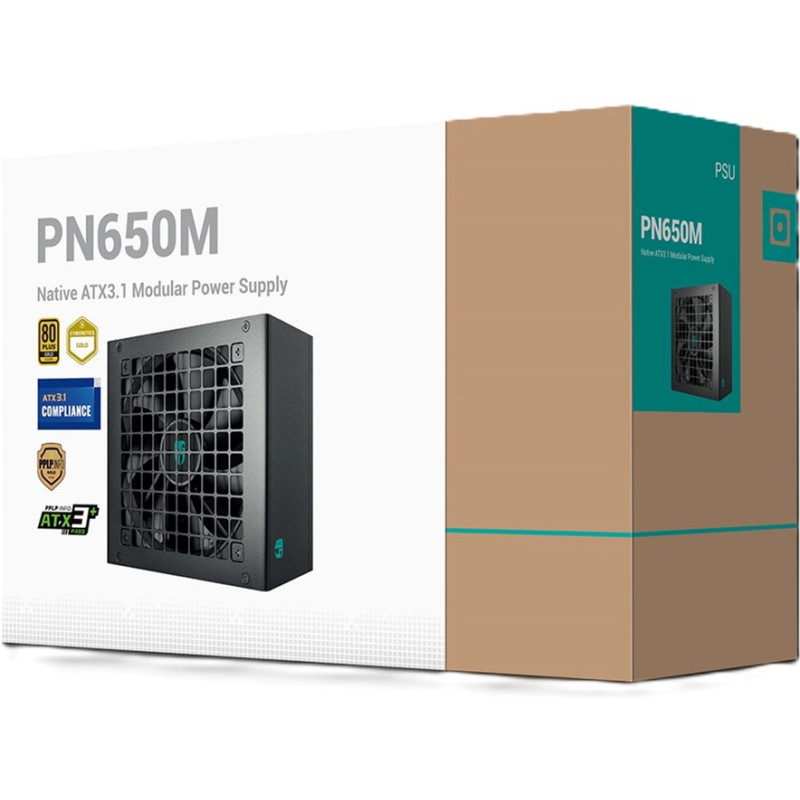 Блок живлення Deepcool 650W GamerStorm PN650M (R-PN650M-FC0B-JGEU)