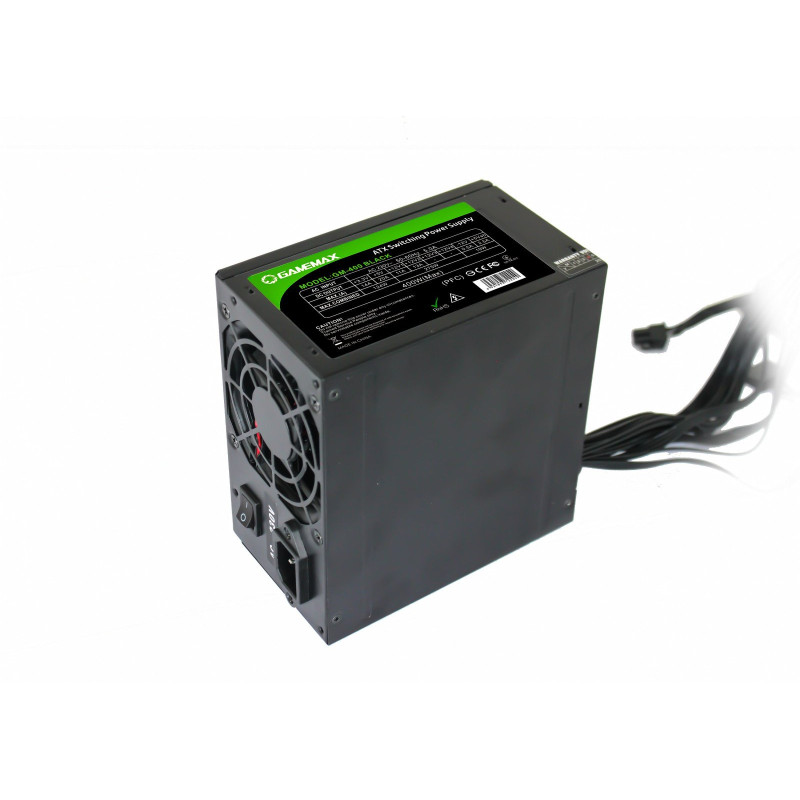 Блок живлення Gamemax GM-400-8CM Black