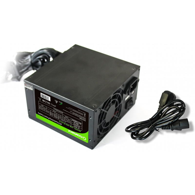Блок живлення Gamemax GM-400-8CM Black