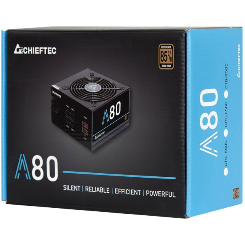 Блок живлення CHIEFTEC A-80 750W (CTG-750C)