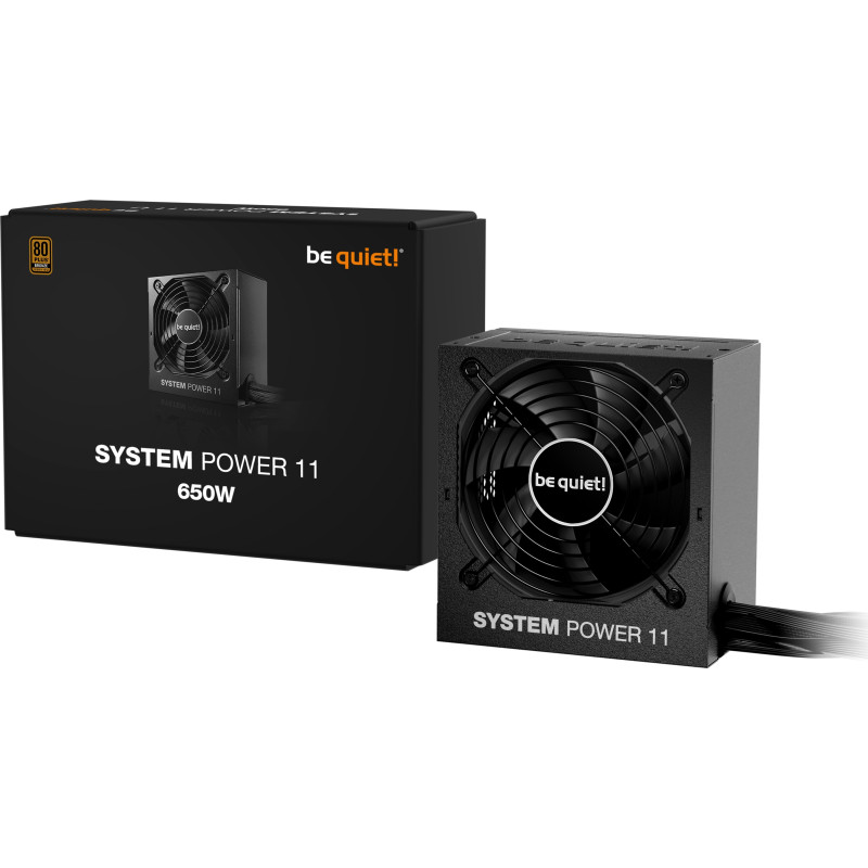 Блок живлення Be quiet! System Power 11 U 650W ATX 3.1 (BP011EU) 80 PLUS Bronze