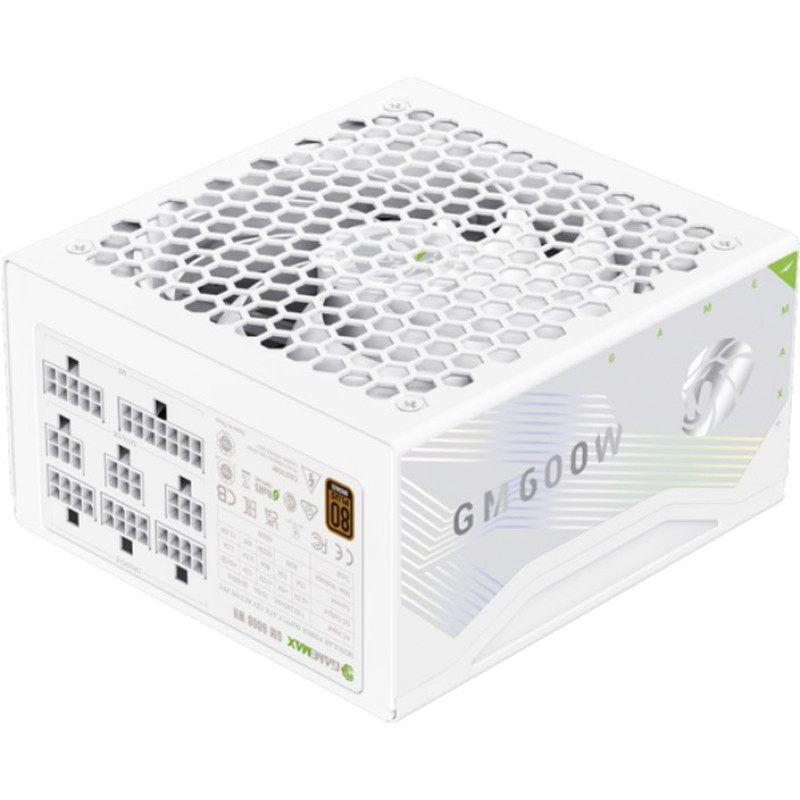 Блок живлення Gamemax 600W (GM 600B WH Fully-modular New)