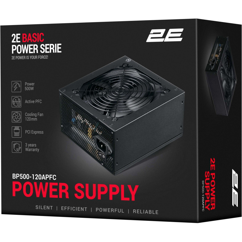 Блок живлення 2E Basic Power 2E-BP500-120APFC