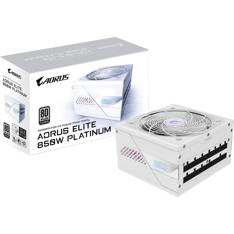 Блок живлення Gigabyte AE850PM PG5 850W (GP-AE850PM PG5 ICE) White