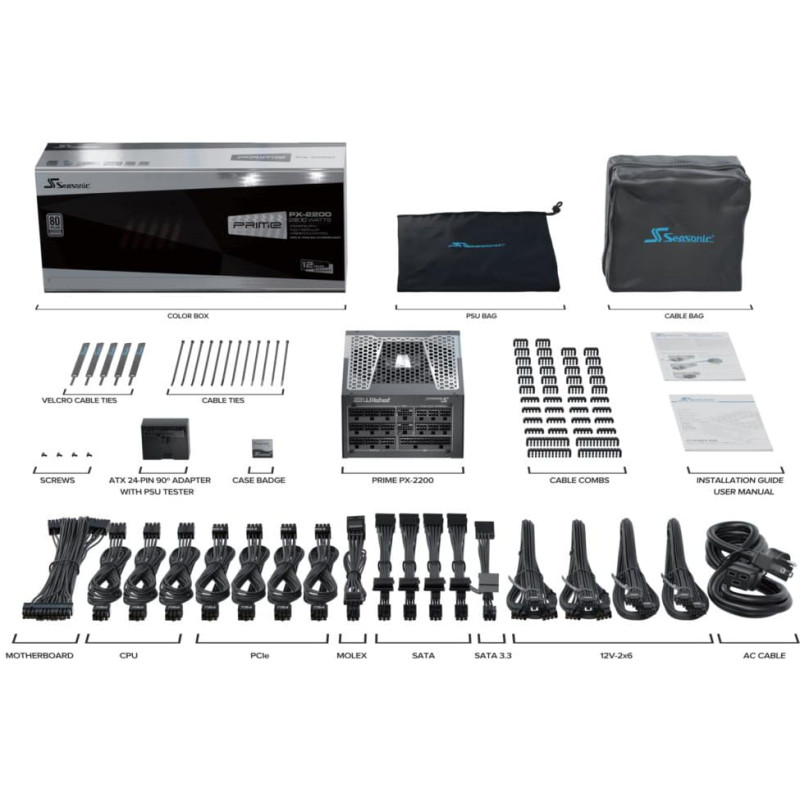 Блок живлення SEASONIC PRIME PX 2200-ATX31