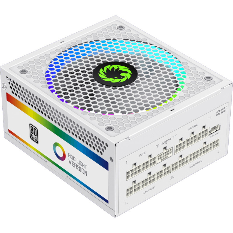 Блок живлення Gamemax 1300W RGB1300 WH (RGB-1300 WH (ATX3.0/3.1 PCIe5)) 