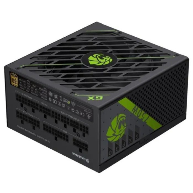 Блок живлення Gamemax 750W GX-750 PRO BK (ATX3.1PCIe5.1)