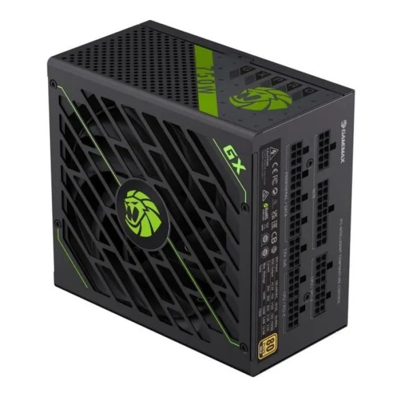 Блок живлення Gamemax 750W GX-750 PRO BK (ATX3.1PCIe5.1)