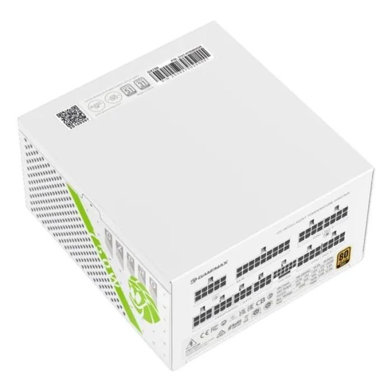 Блок живлення Gamemax 750W GX-750 PRO WH (ATX3.1PCIe5.1)