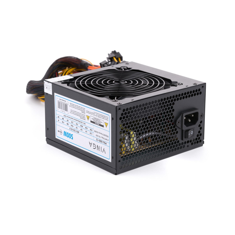Блок живлення Vinga 500W (PSU-500-12)