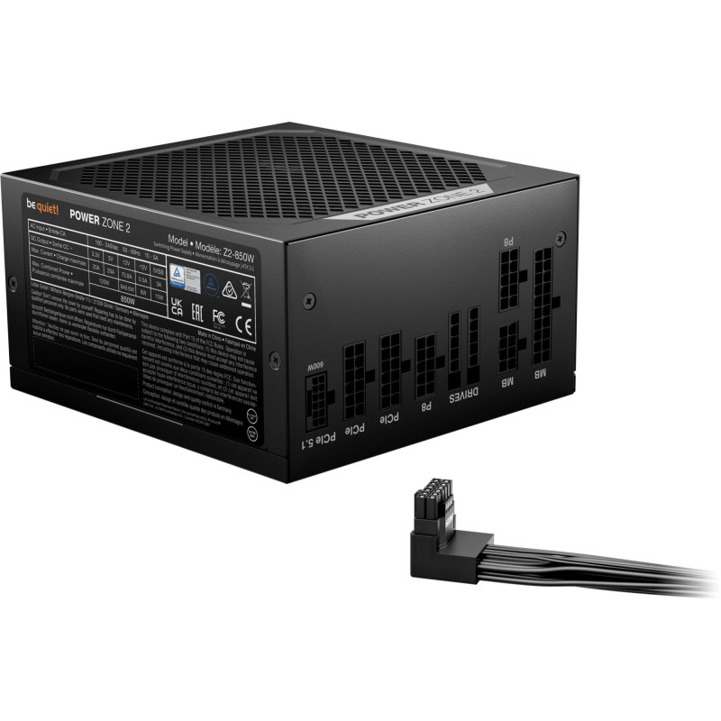 Блок живлення be quiet! POWER ZONE 2 850W ATX 3.1 80+ Platinum (BP007EU)