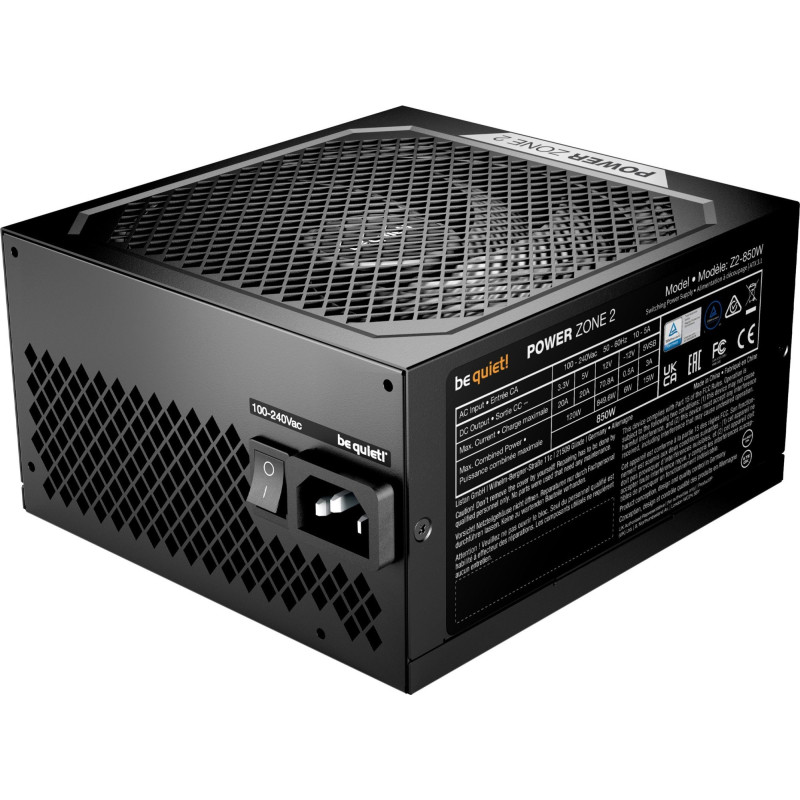 Блок живлення be quiet! POWER ZONE 2 850W ATX 3.1 80+ Platinum (BP007EU)