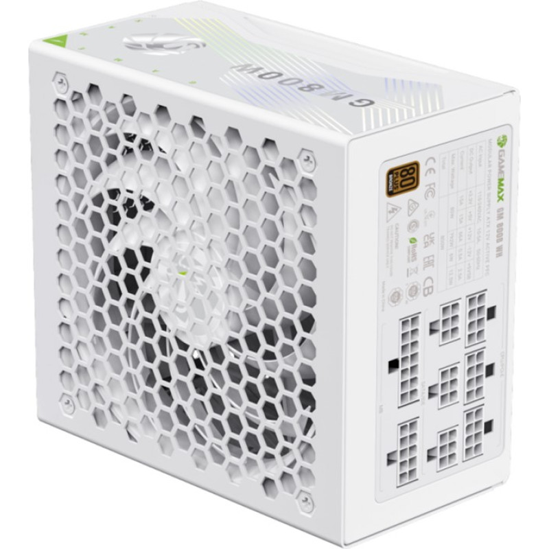 Блок живлення Gamemax 800W (GM 800B WH Fully-modular New)