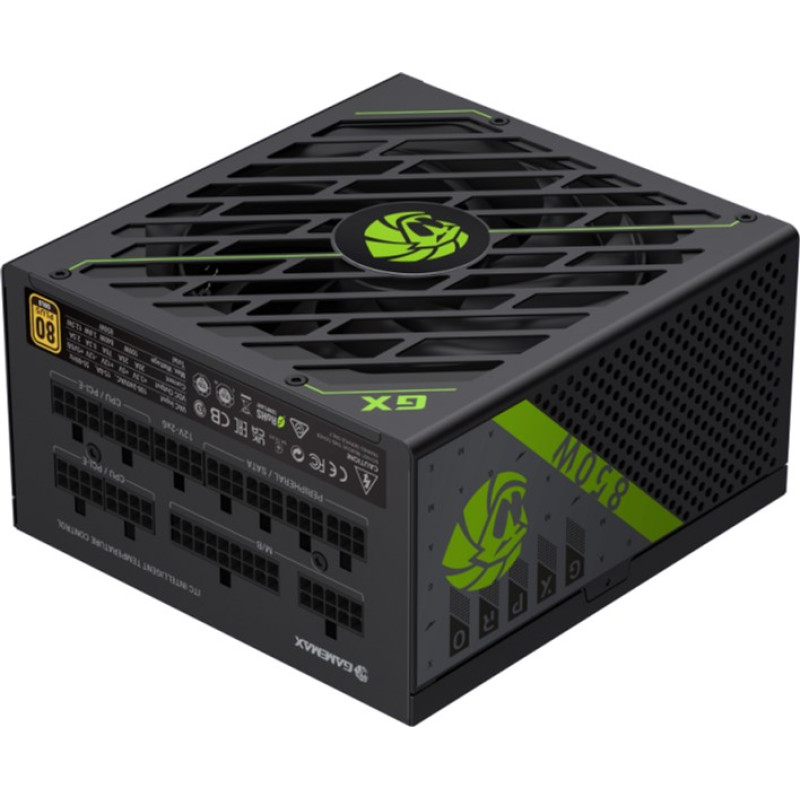 Блок живлення Gamemax 850W GX-850 PRO BK (ATX3.1PCIe5.1)