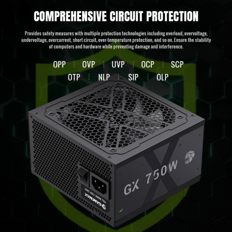 Блок живлення GAMEMAX GX 750GF