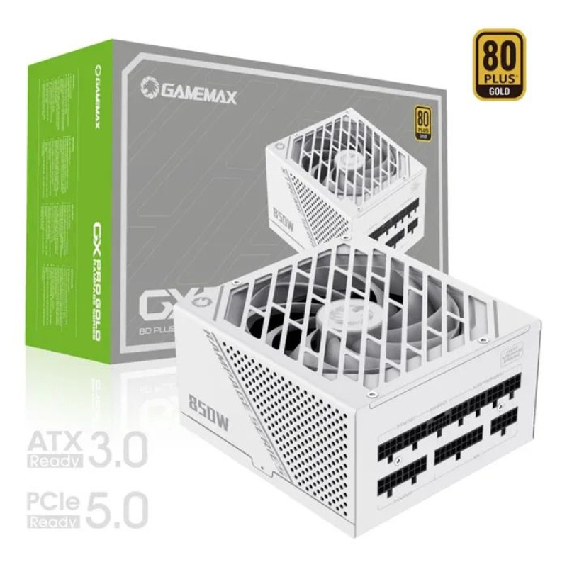 Блок живлення Gamemax 850W (GX-850 PRO WT (ATX3.1PCIe5.1)