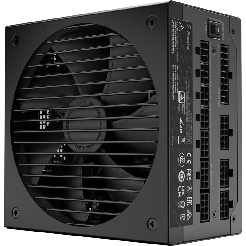 Блок живлення Fractal Design Ion + 2 Platinum 860W (FD-P-IA2P-860-EU)