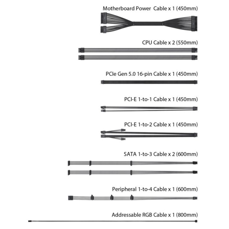 Блок живлення Asus ROG-LOKI-850P-SFX-L-GAMING PCIE5 850W Platinum (90YE00N3-B0NA00)