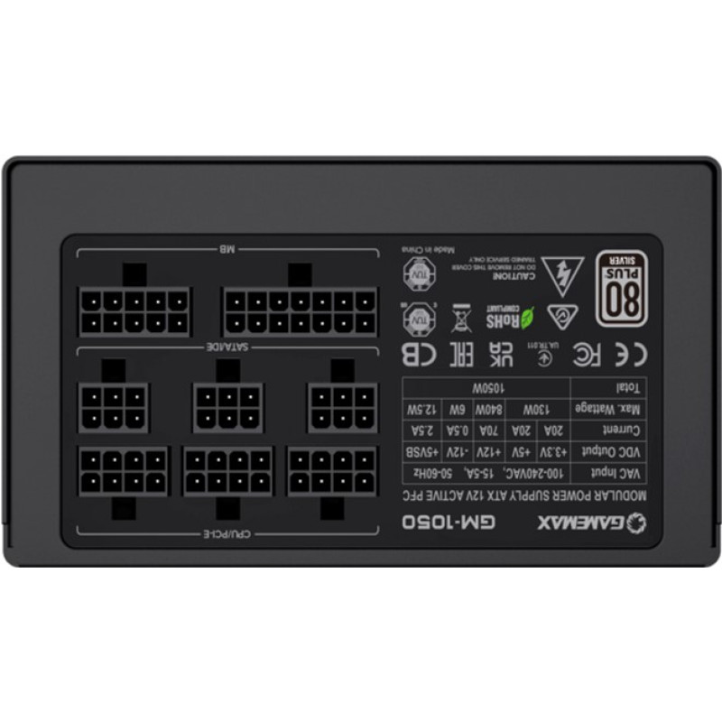 Блок живлення GAMEMAX GM-1050 Modular