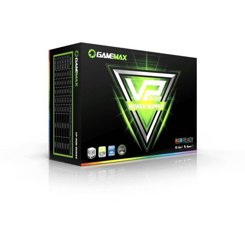 Блок живлення Gamemax 800W (VP-800-RGB)