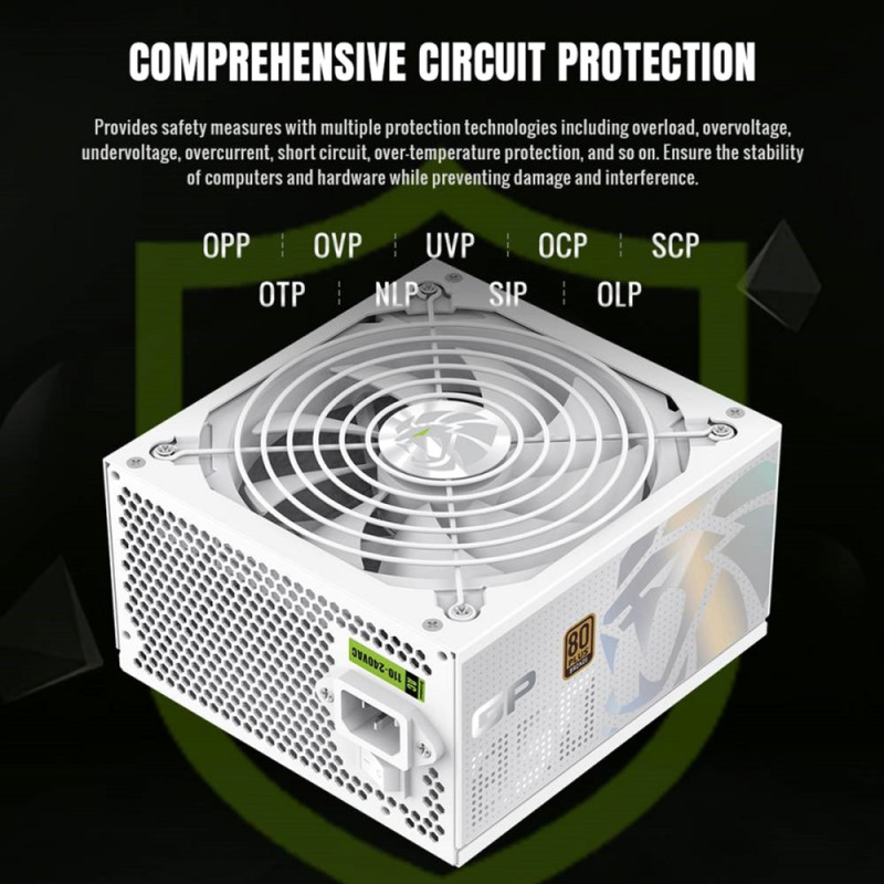 Блок живлення GAMEMAX GP 850B WH