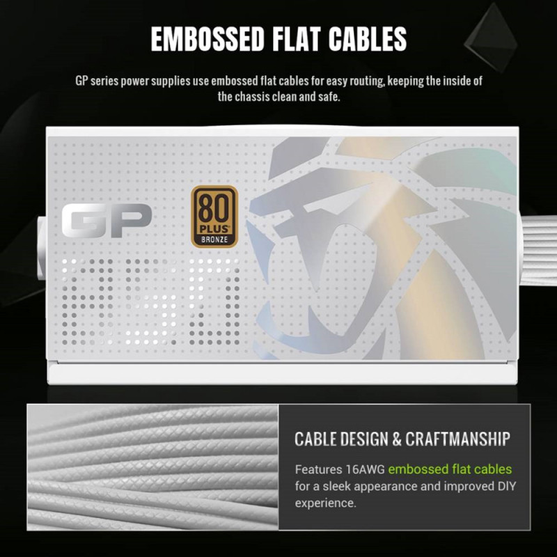 Блок живлення GAMEMAX GP 850B WH