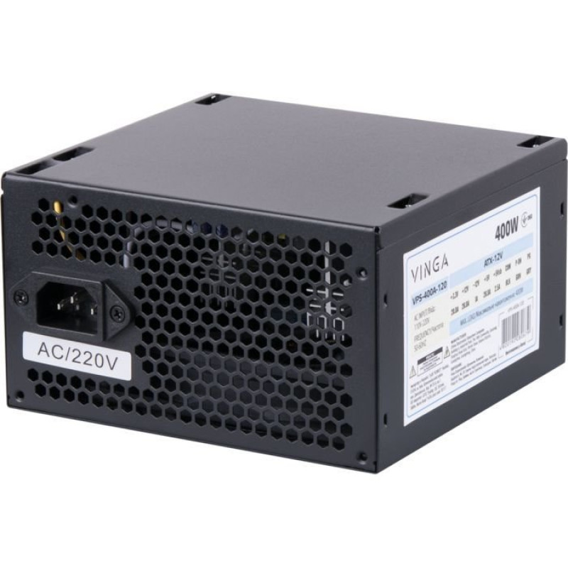 Блок живлення Vinga 400W (VPS-400A-120)