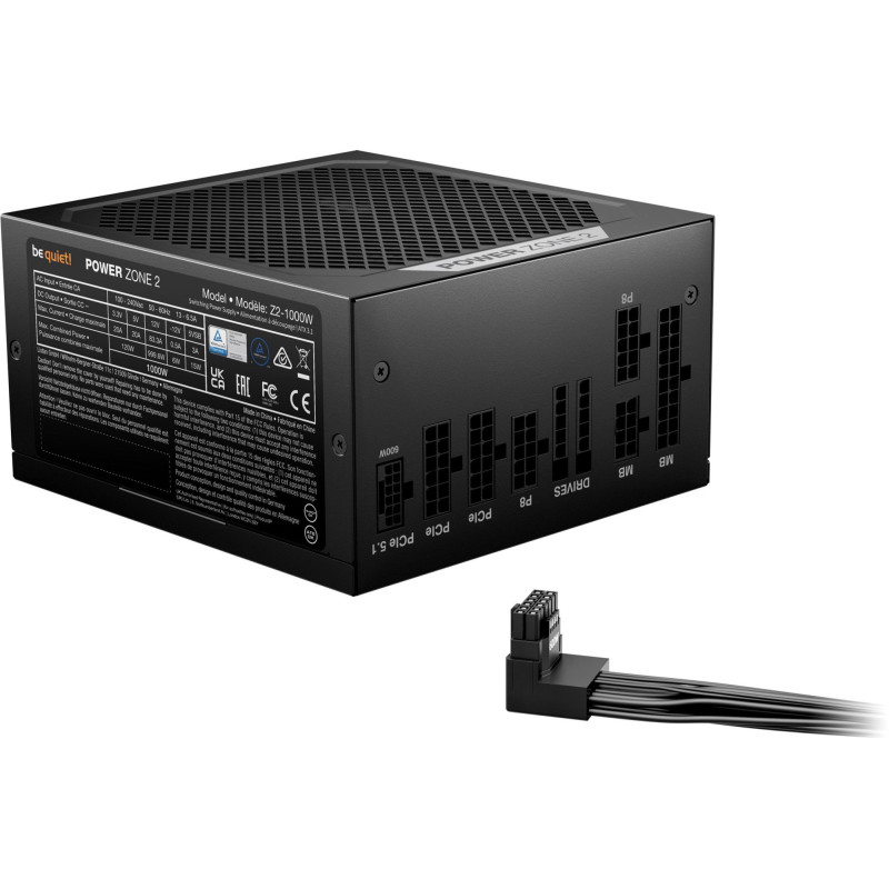 Блок живлення be quiet! POWER ZONE 2 1000W ATX 3.1 80+ Platinum (BP008EU)