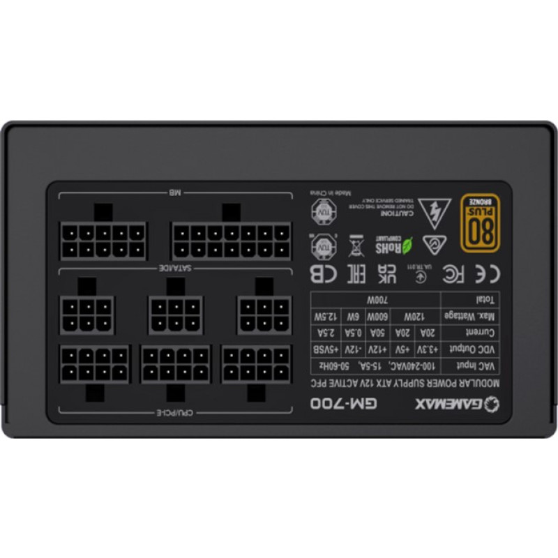 Блок живлення GAMEMAX GM-700 Modular