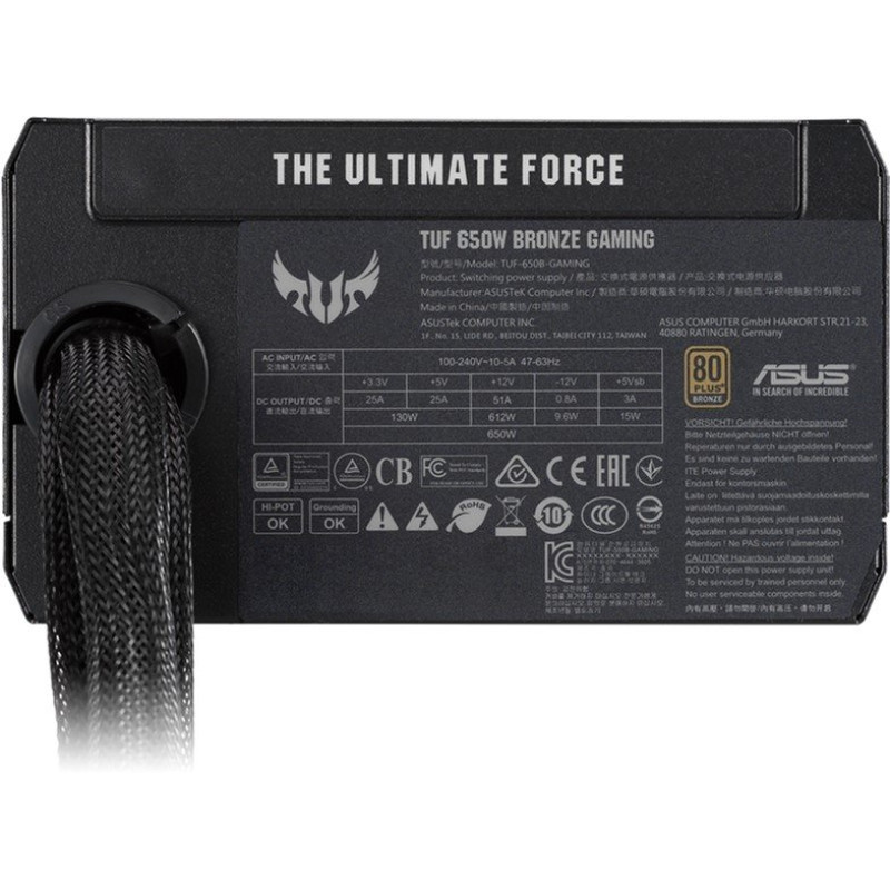 Блок живлення Asus TUF-650B-GAMING (90YE00D1-B0NA00)