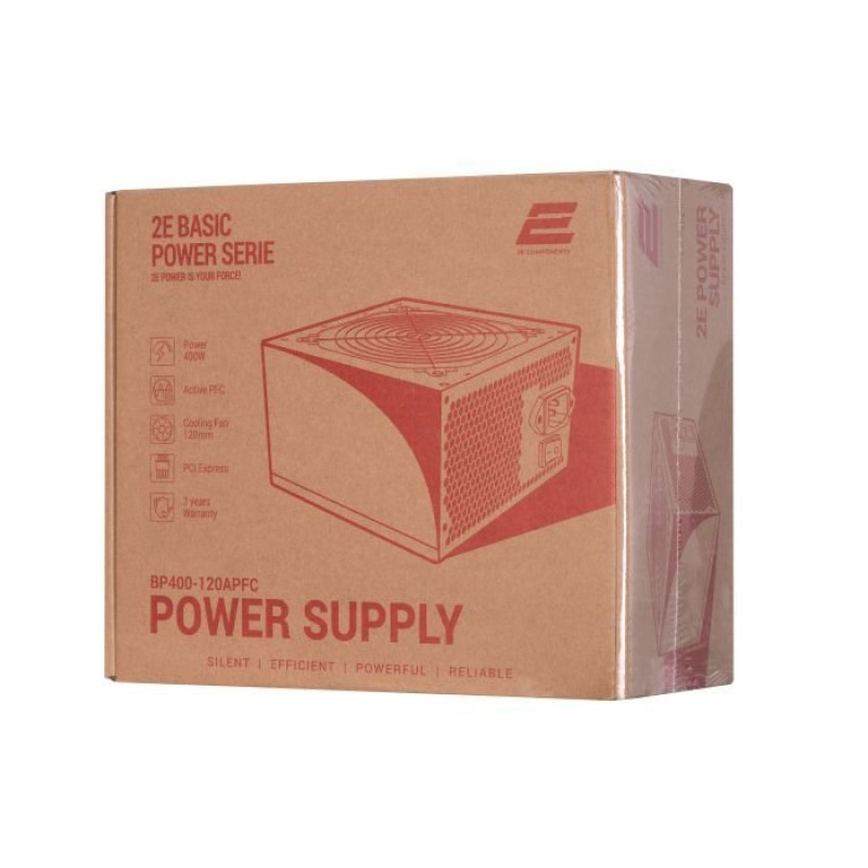 Блок живлення 2E BASIC POWER 400W (2E-BP400-120APFC)