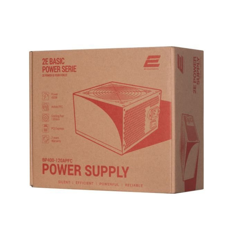 Блок живлення 2E BASIC POWER 400W (2E-BP400-120APFC)