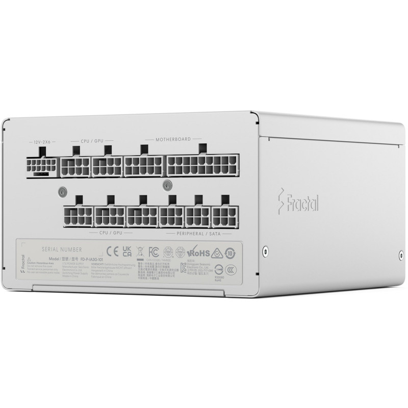 Блок живлення Fractal Design Ion 3 Gold 1000W White (FD-P-IA3G-101-EU-WT)