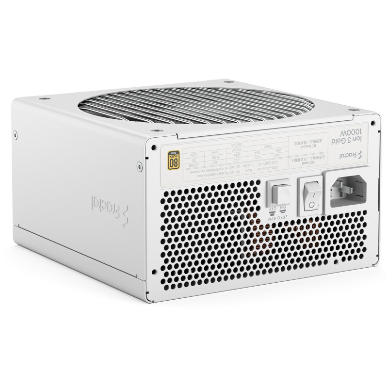 Блок живлення Fractal Design Ion 3 Gold 1000W White (FD-P-IA3G-101-EU-WT)
