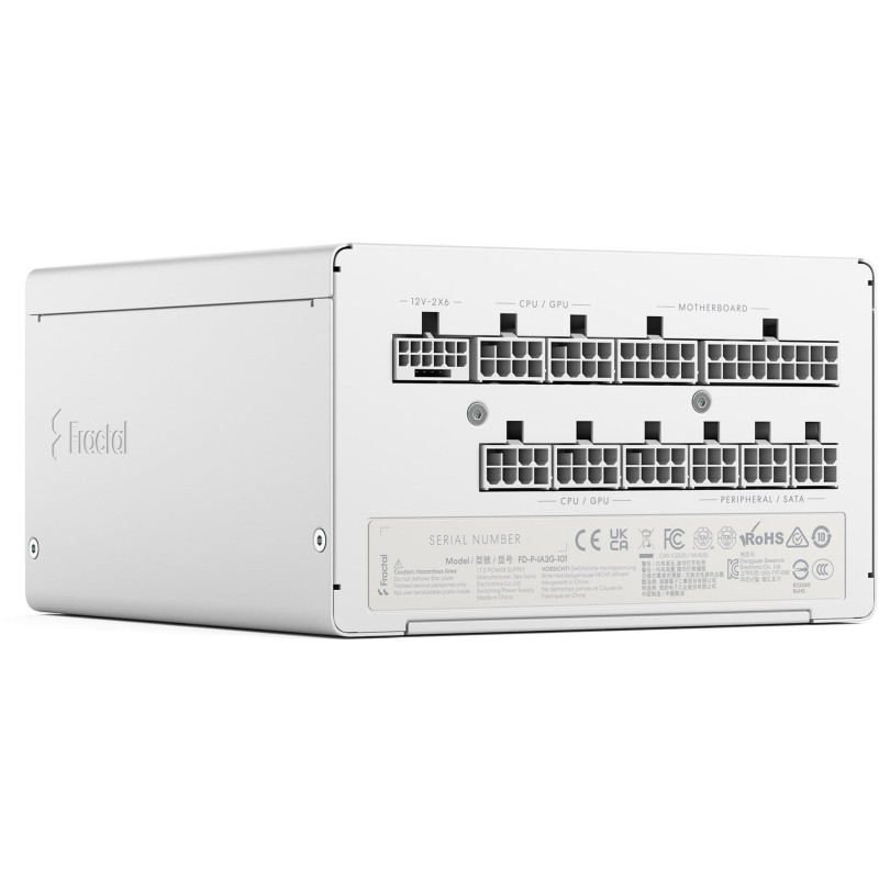 Блок живлення Fractal Design Ion 3 Gold 1000W White (FD-P-IA3G-101-EU-WT)