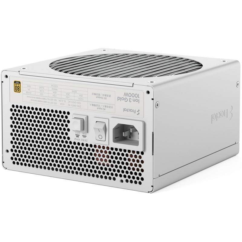 Блок живлення Fractal Design Ion 3 Gold 1000W White (FD-P-IA3G-101-EU-WT)