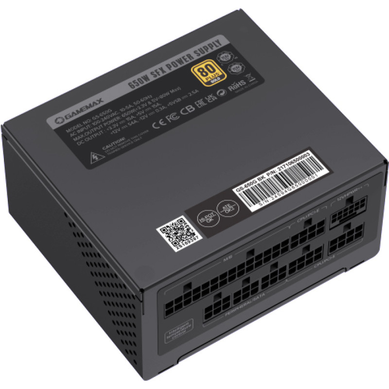Блок живлення GameMax GS-650G Black