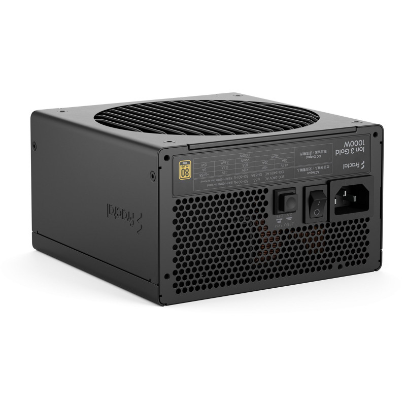 Блок живлення Fractal Design Ion 3 Gold 1000W Black (FD-P-IA3G-100-EU)