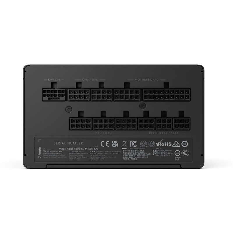 Блок живлення Fractal Design Ion 3 Gold 1000W Black (FD-P-IA3G-100-EU)