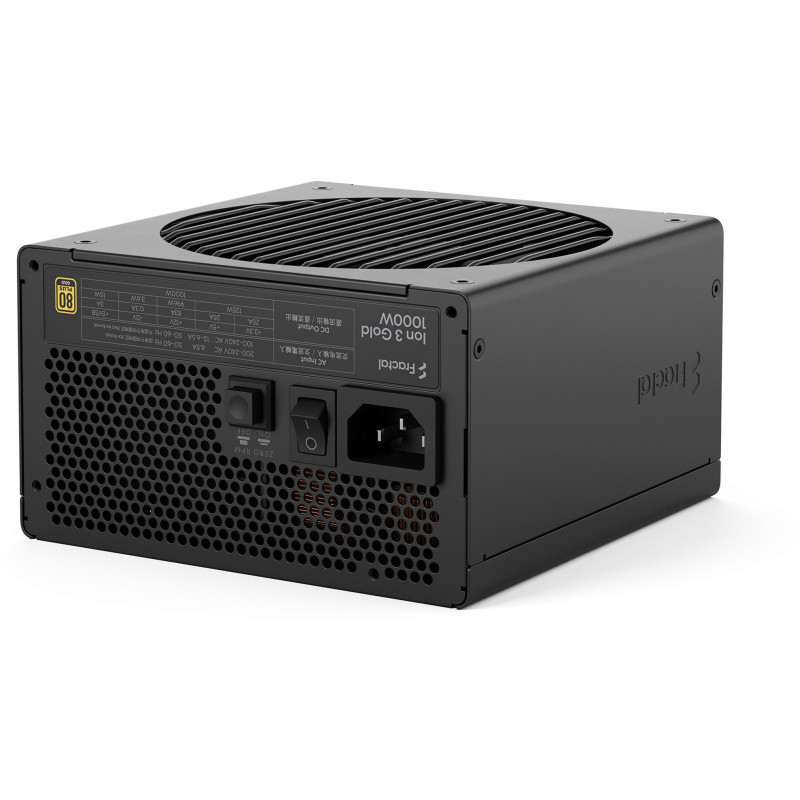 Блок живлення Fractal Design Ion 3 Gold 1000W Black (FD-P-IA3G-100-EU)