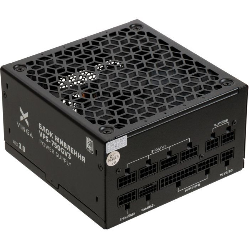 Блок живлення Vinga 750W (VPS-750GV3)
