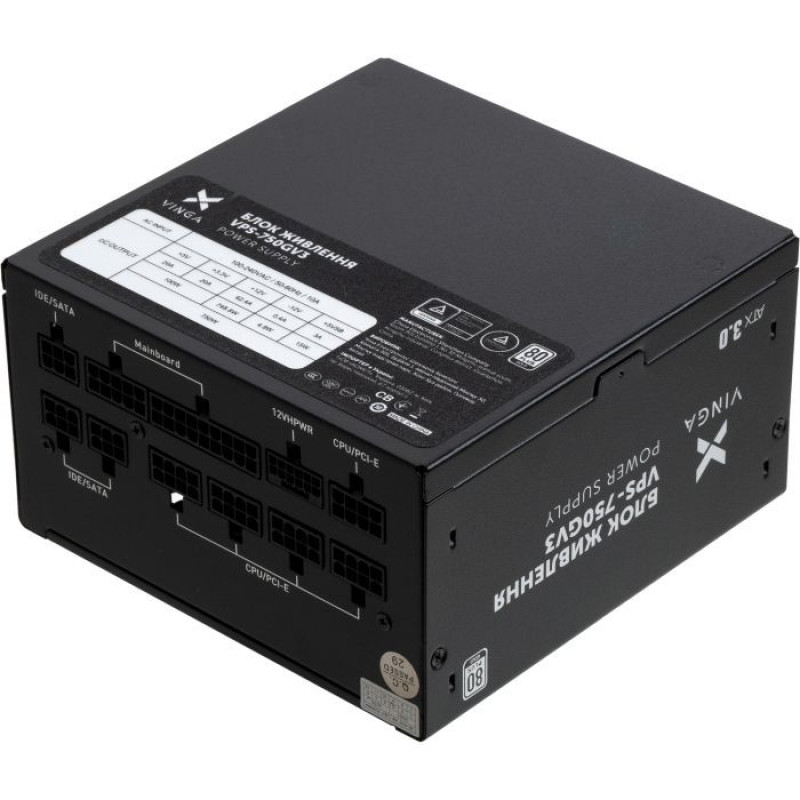 Блок живлення Vinga 750W (VPS-750GV3)