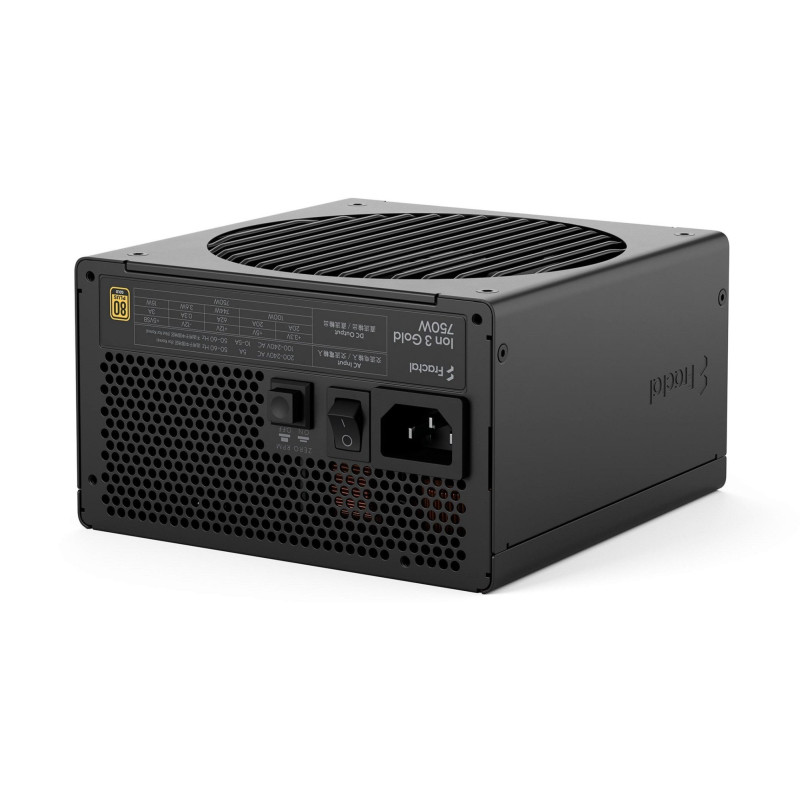Блок живлення Fractal Design Ion 3 Gold 750W Black (FD-P-IA3G-750-EU)