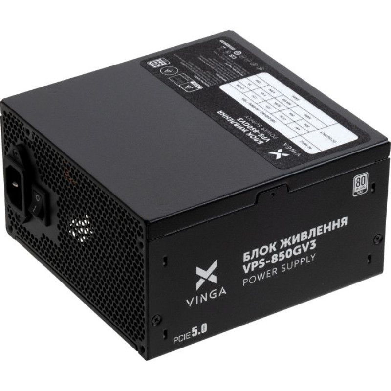 Блок живлення Vinga 850W (VPS-850GV3)