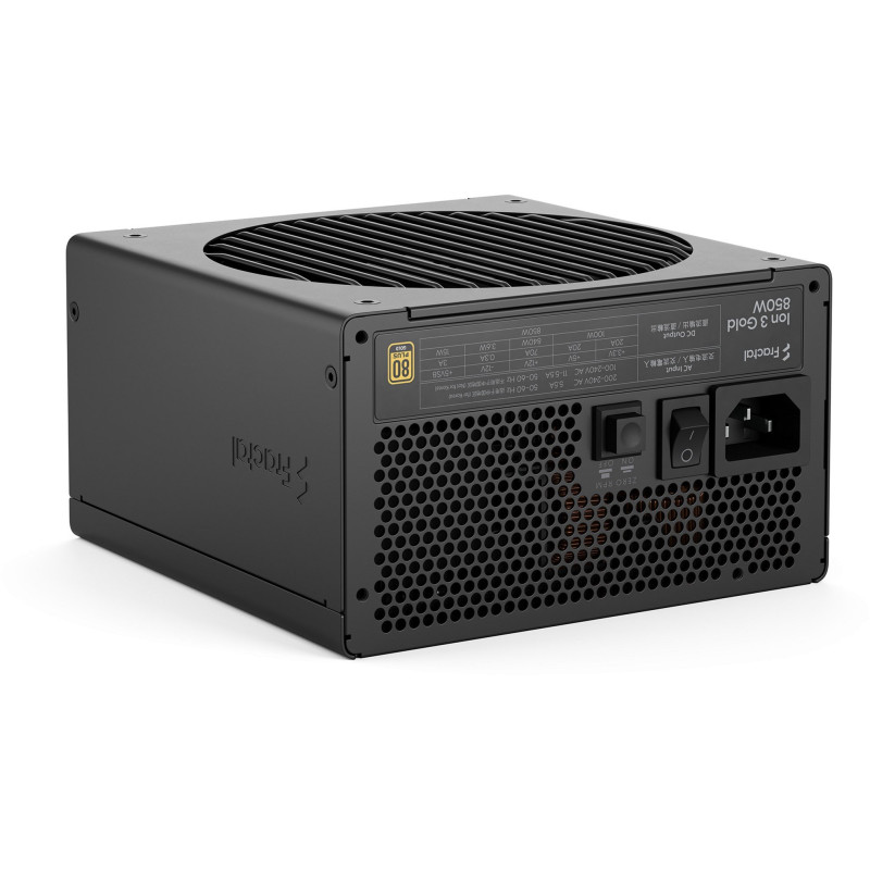 Блок живлення Fractal Design Ion 3 Gold 850W Black (FD-P-IA3G-850-EU)