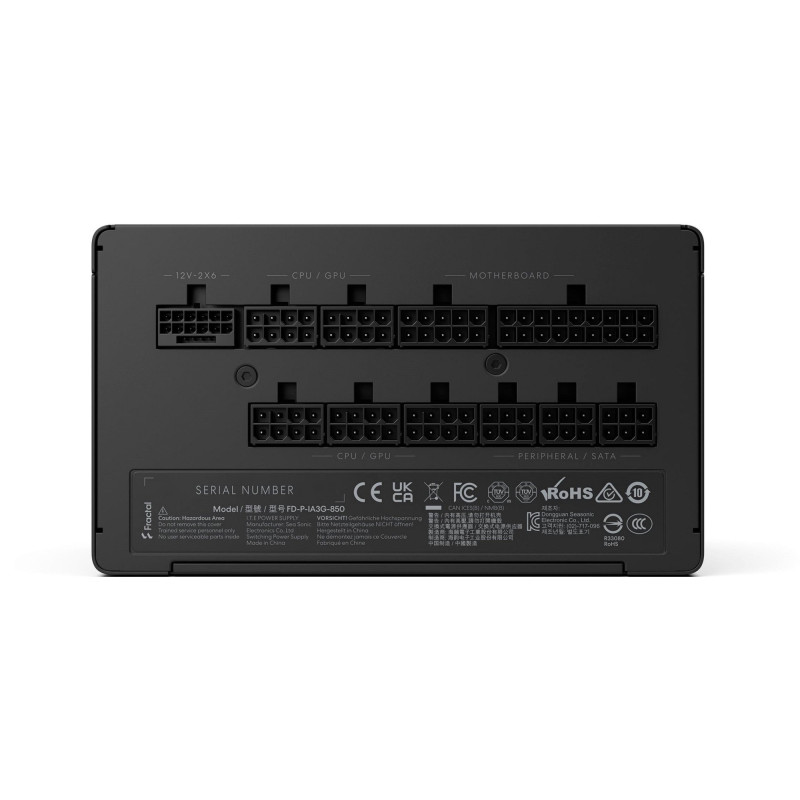 Блок живлення Fractal Design Ion 3 Gold 850W Black (FD-P-IA3G-850-EU)