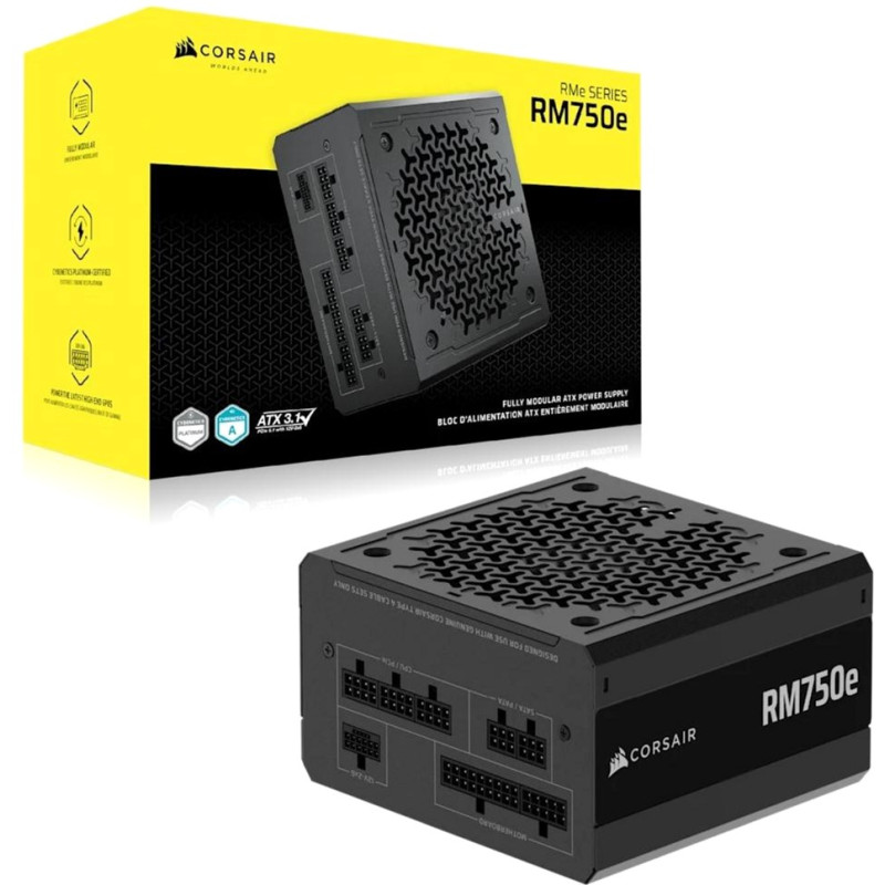Блок живлення Corsair 750W RM750e (CP-9020295-EU)