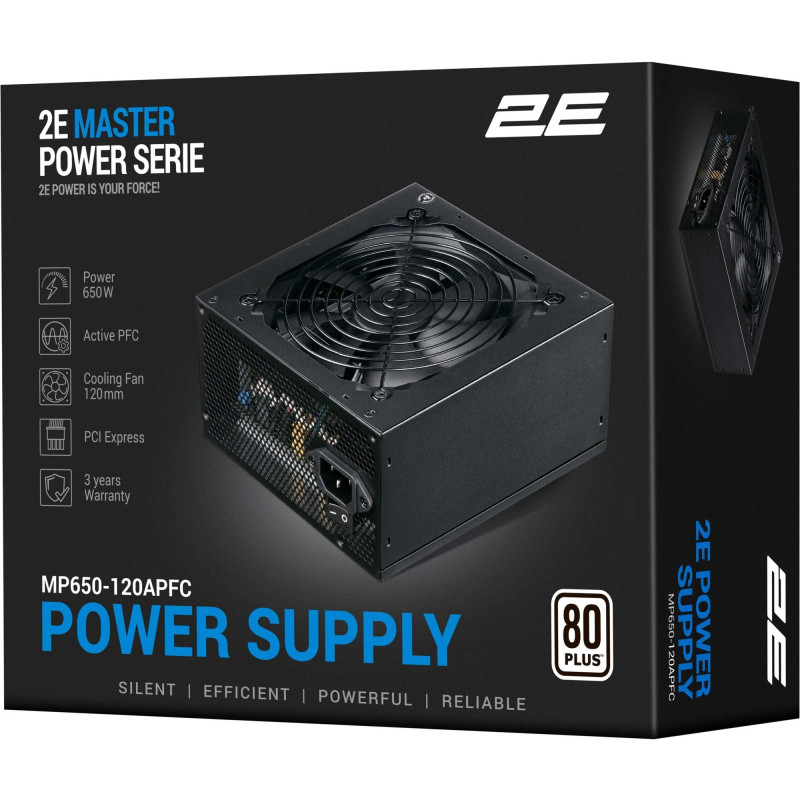 Блок живлення 2E MASTER POWER 650W (2E-MP650-120APFC)